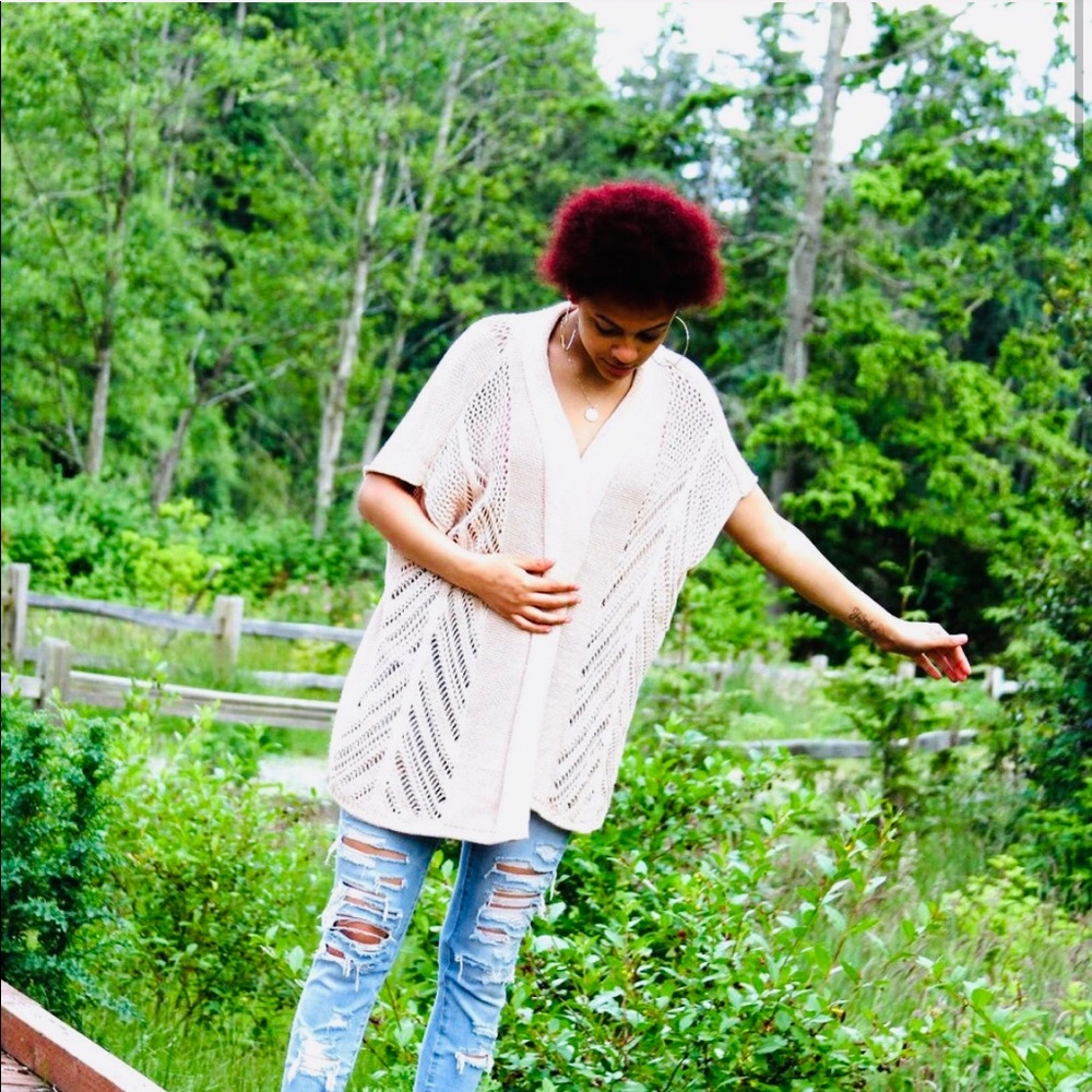 🌷🌷AMERICAN RAG Boho Sleeveless Knit Cardigan🌷🌷